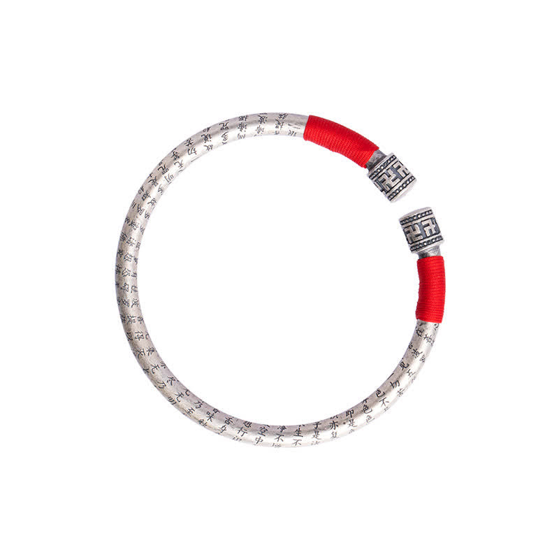 KarmaRipple's Tibet Om Mani Padme Hum Fortune Red String Bracelet Bangle p11