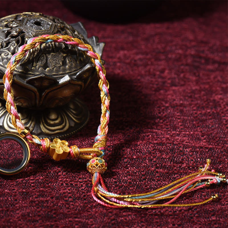 KarmaRipple's Tibetan Handmade Fortune Colorful String Single Double Wrap Woven Bracelet p8