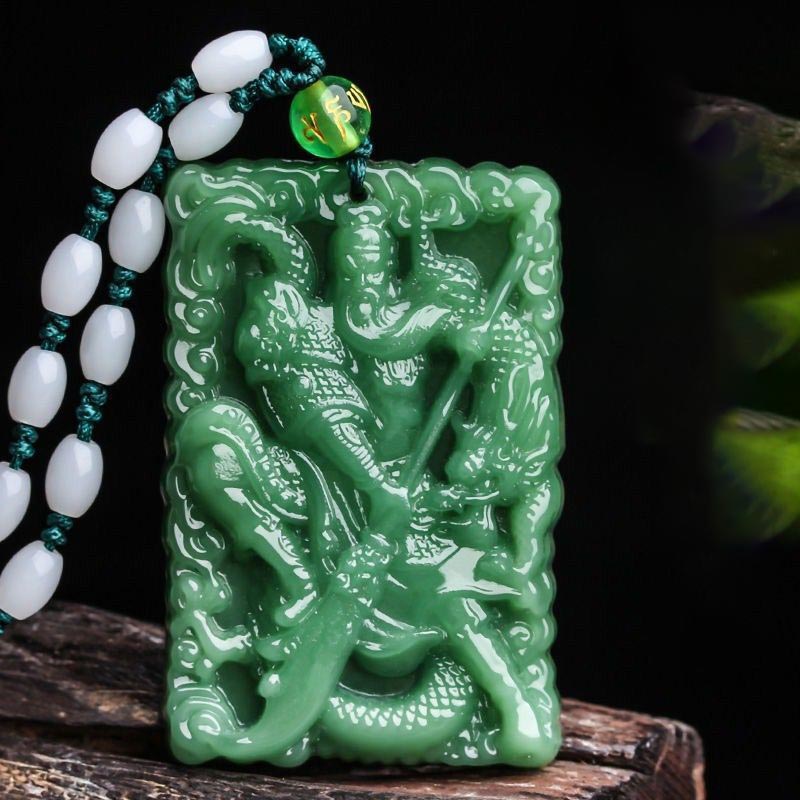 KarmaRipple's FengShui Lord Guan Protection Pendant Necklace ( p10
