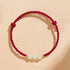 6mm Three Beads / Dark Red(Wrist Circumference 14-17cm)