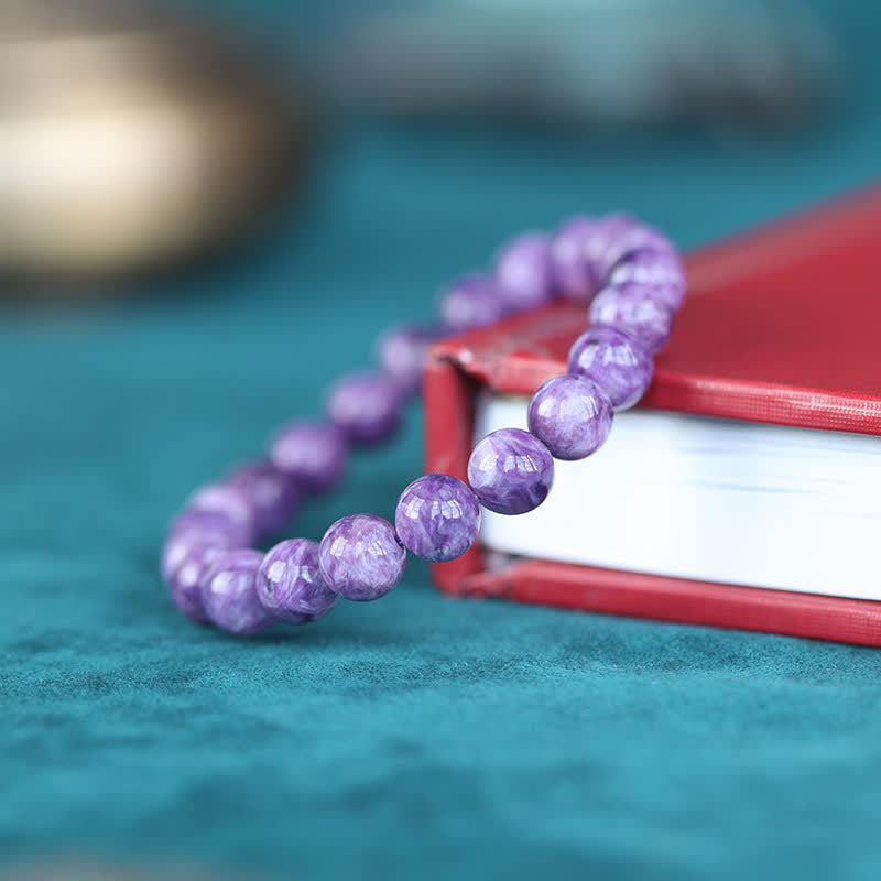 KarmaRipple's Amethyst Gemstone'sitive Transformation Bracelet p5