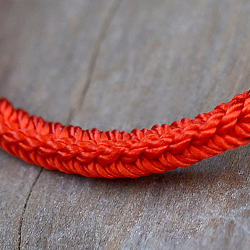 KarmaRipple's Handmade Simple Design Chinese Knotting Fortune Strength Braid String Bracelet p17
