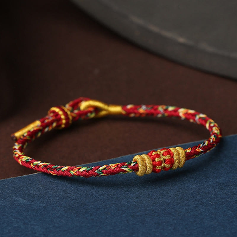 KarmaRipple's Handmade Colorful Rope King Kong Weave Woven Fortune Bracelet p15