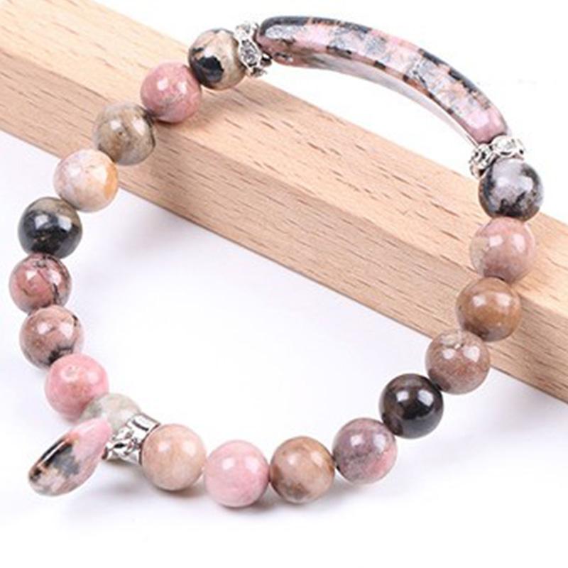 KarmaRipple's Authentic Quartz Love Heart Balancing Beadwork Bracelet p40