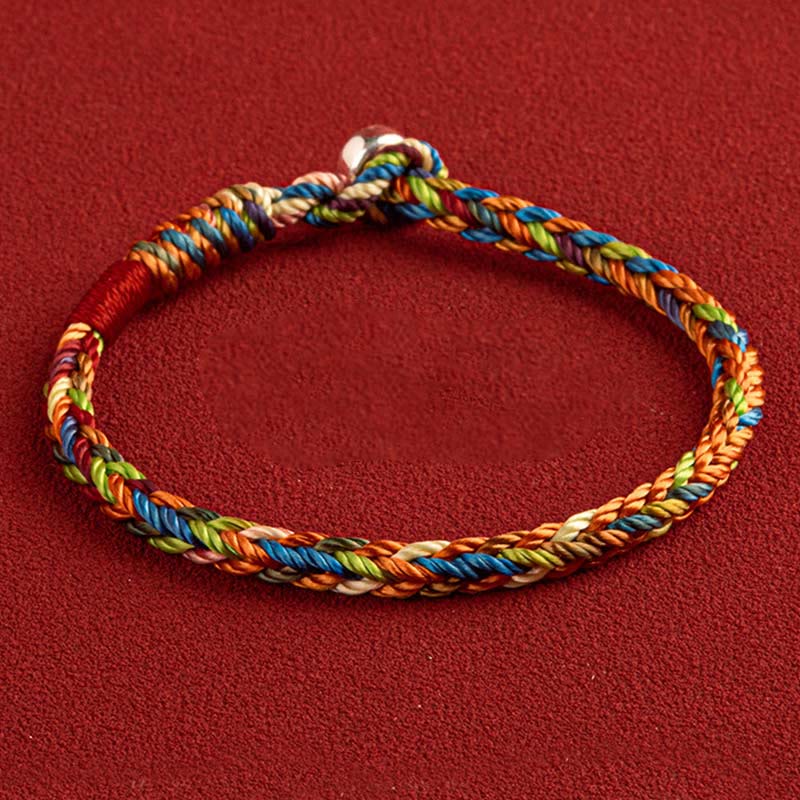 KarmaRipple's "May you be healthy and happy" Fortunate Multicolored Bracelet p1