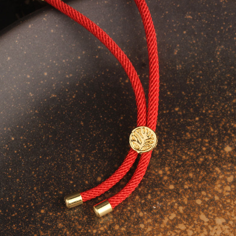 KarmaRipple's Colorful Zircon Bronze Wealth Fortune Rotation Bracelet Pendant Necklace p20