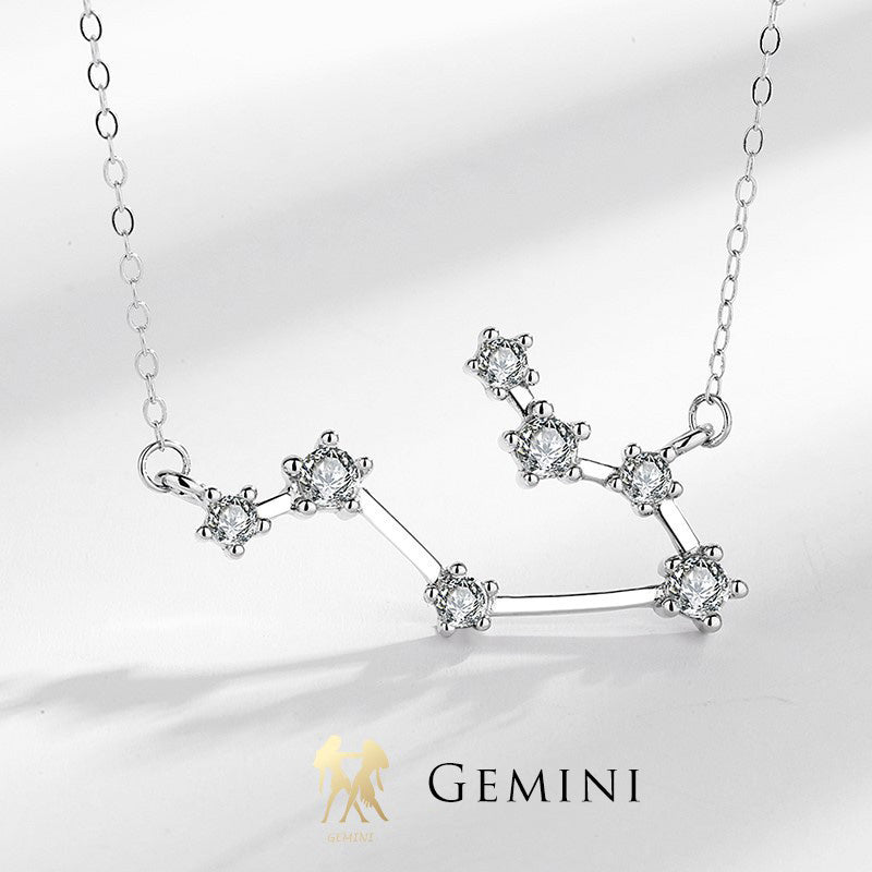 KarmaRipple's 925 Sterling Silver 12 Constellations of the Zodiac Astrology Blessing Pendant Necklace p33