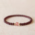 One Strawberry Quartz&Garnet / 17cm