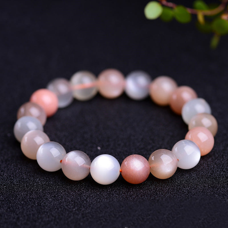 KarmaRipple's Authentic Moonstone Wealth Positive Bracelet p1