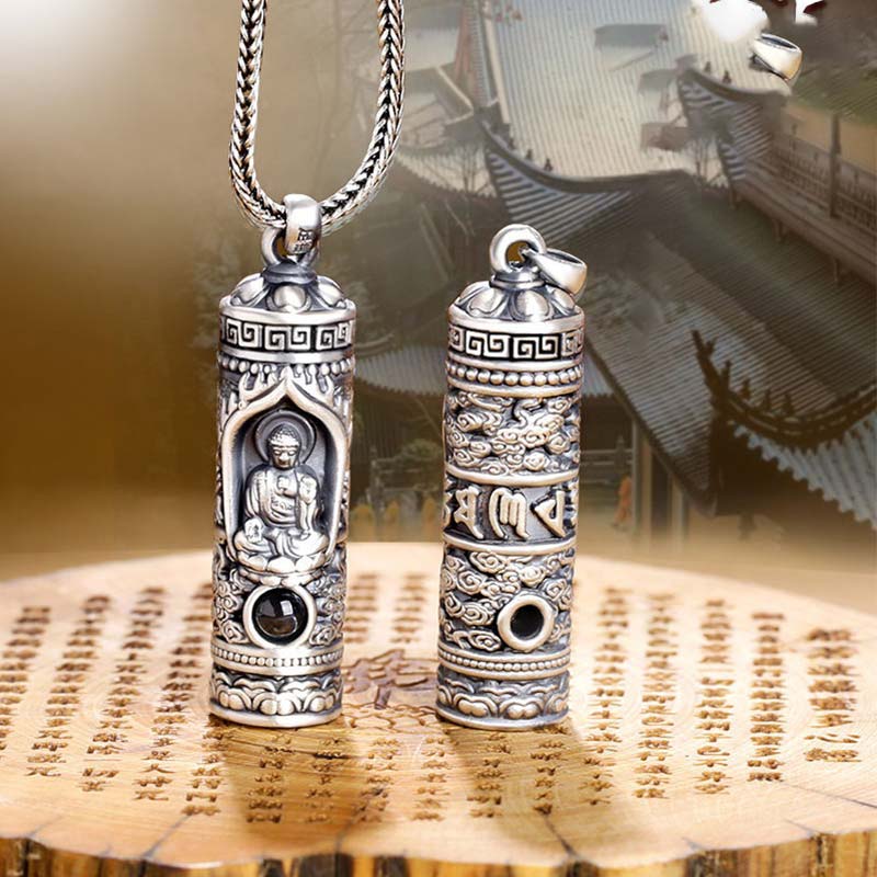 KarmaRipple's Chinese Zodiac Natal Buddha Projection Prosperity Pendant Necklace p19