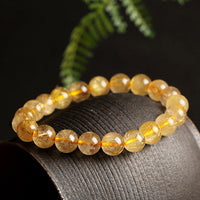 KarmaRipple's Authentic Citrine Blessing Protection Bracelet