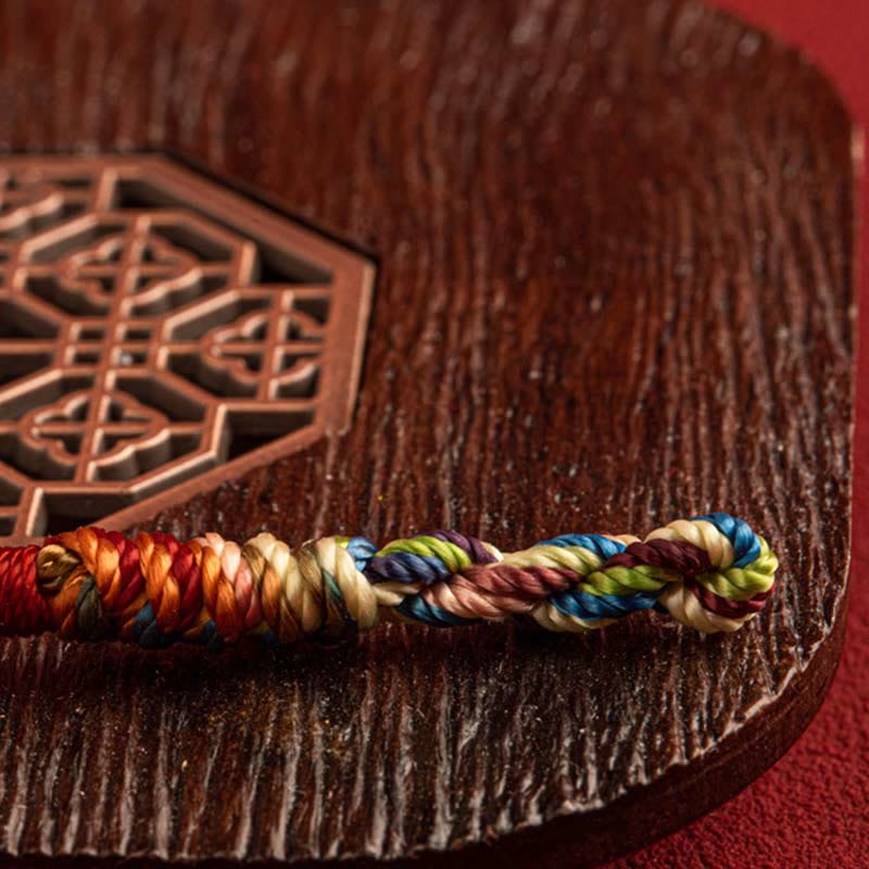 KarmaRipple's "May you be healthy and happy" Fortunate Multicolored Bracelet p5