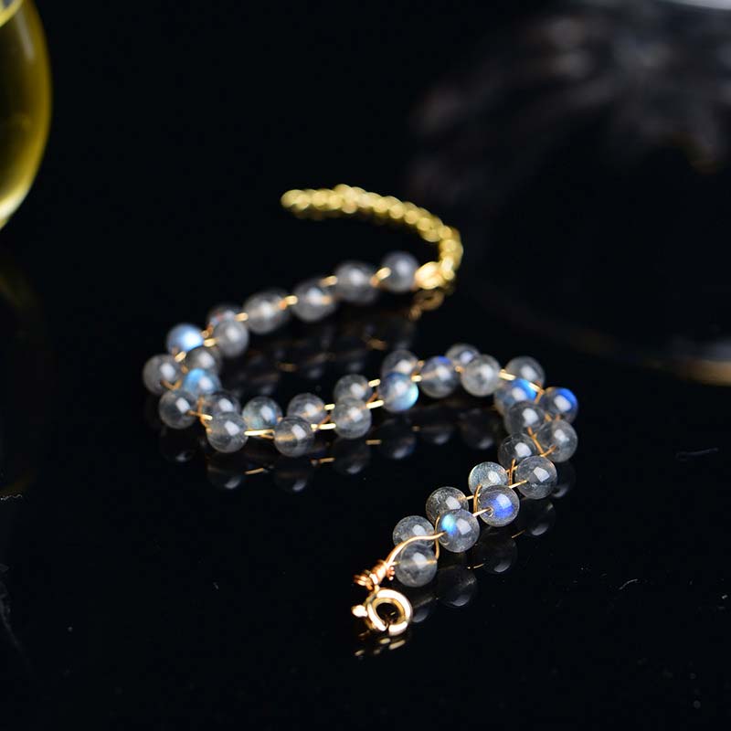 KarmaRipple's Authentic Moonstone Love Blessing Bracelet p4