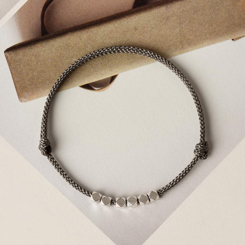 KarmaRipple's 925 Sterling Silver Red String Braid Bracelet Anklet p4