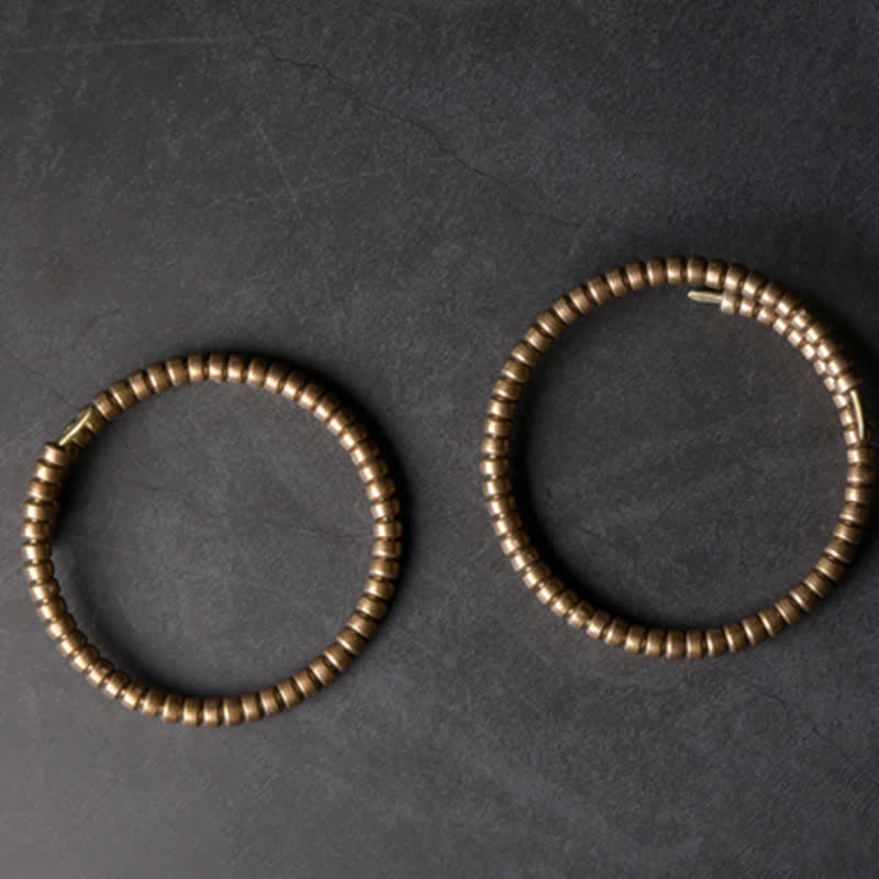 KarmaRipple's Vintage Design Bronze Balance Adjustable Cuff Bracelet p5
