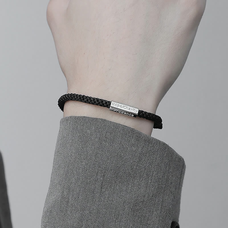 KarmaRipple's Seven Deadly Sins Seven Virtues Woven String Bracelet p17