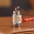 1.4*2.4cm / Silver / Colorful String