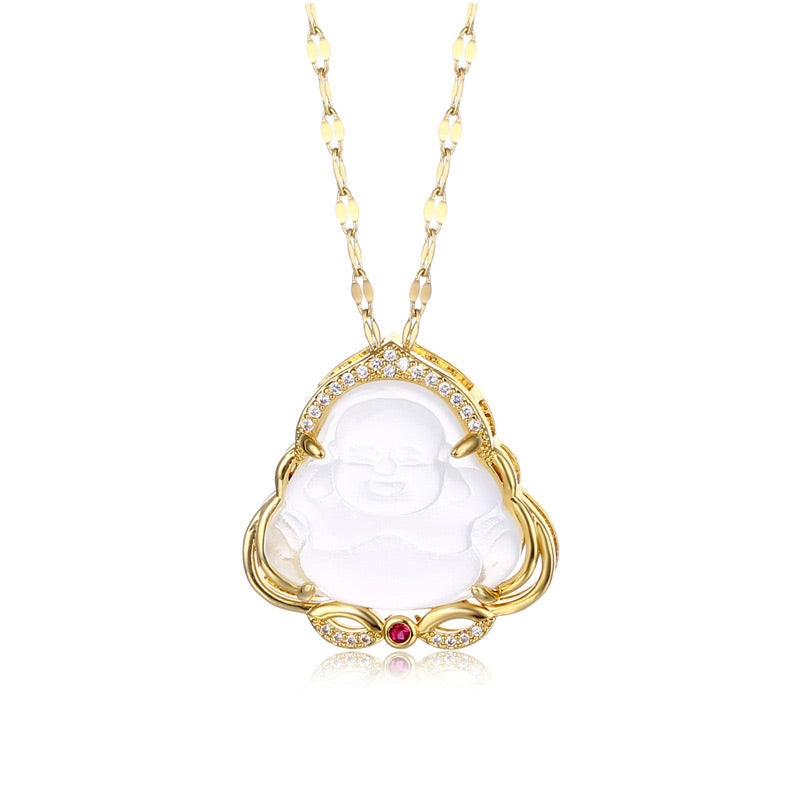 KarmaRipple's Authentic Laughing Buddha Peace Pendant p7