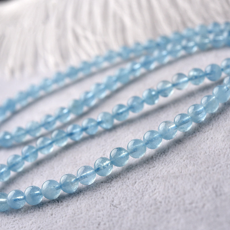 KarmaRipple's Authentic Aquamarine Peace Balancing Bracelet p7