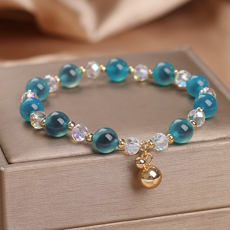 KarmaRipple's Candy Agate Balancing Balance Bead Talisman Bracelet p7