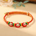 Golden Red Rope-Three Zongzi (Red)(Wrist Circumference 12-20cm)