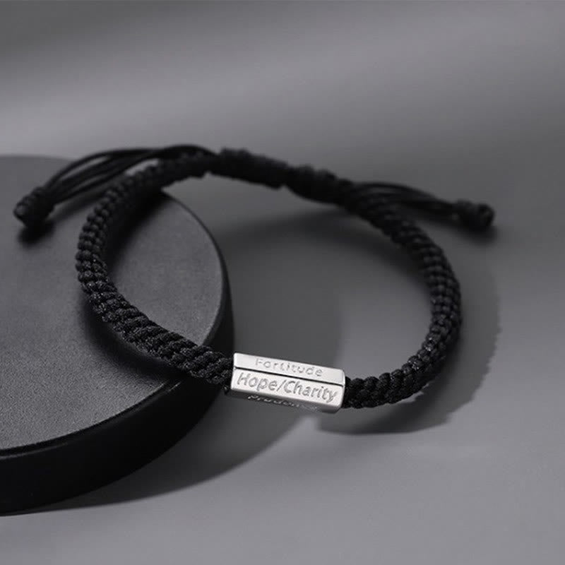 KarmaRipple's Seven Deadly Sins Seven Virtues Woven String Bracelet p19
