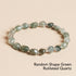 Random Shape Green Rutilated Quartz