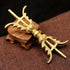 Golden Three Prong Vajra Dorje-14cm