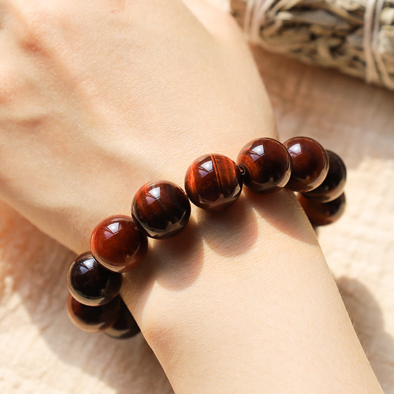 KarmaRipple's Authentic Tiger Eye Balancing Bead Bracelet p8
