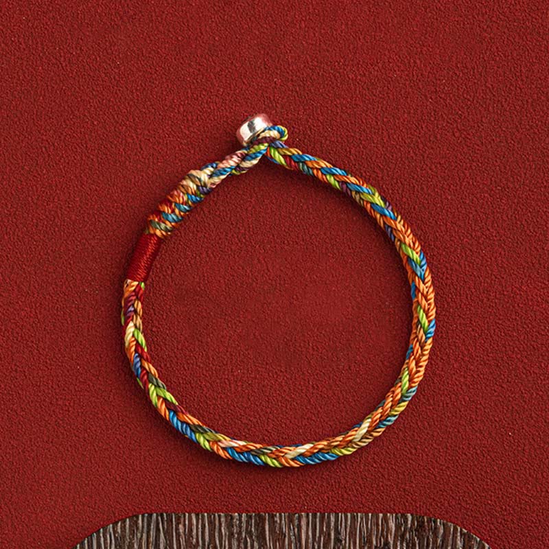 KarmaRipple's "May you be healthy and happy" Fortunate Multicolored Bracelet p6