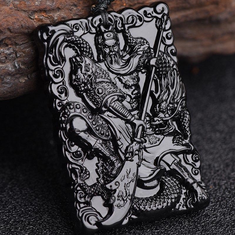 KarmaRipple's FengShui Lord Guan Protection Pendant Necklace ( p5