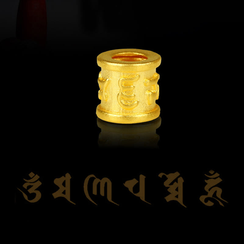 KarmaRipple's Tibet 999 Gold Om Mani Padme Hum Handmade Eight Thread Peace Weave Fortune Bracelet p13