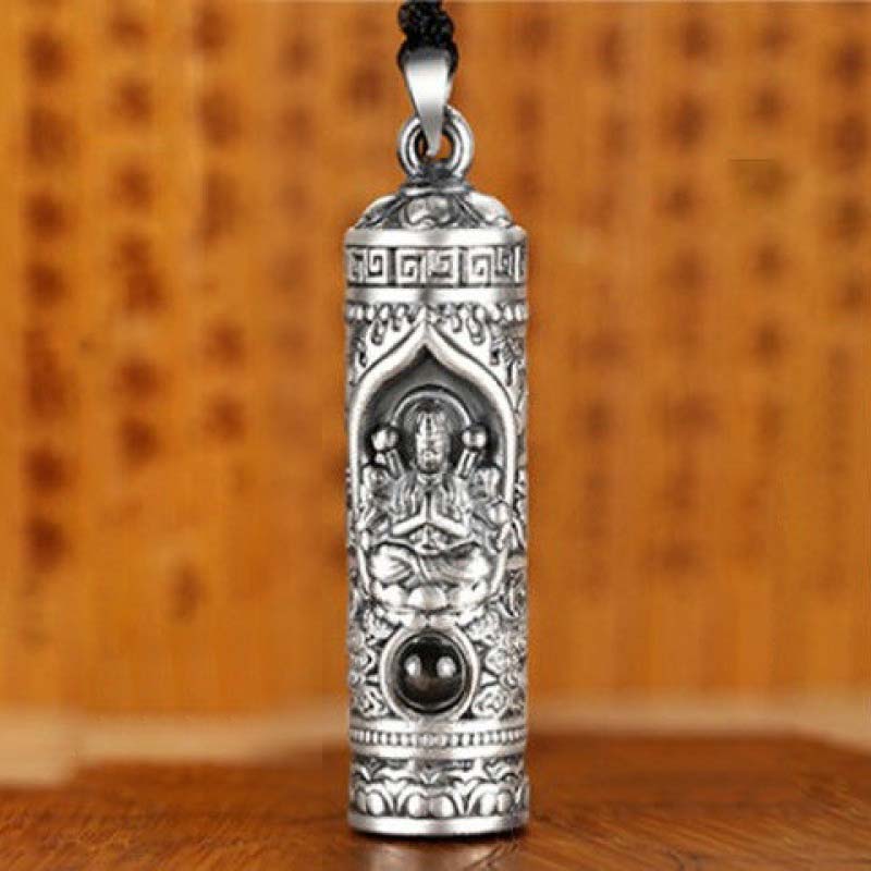 KarmaRipple's Chinese Zodiac Natal Buddha Projection Prosperity Pendant Necklace p1