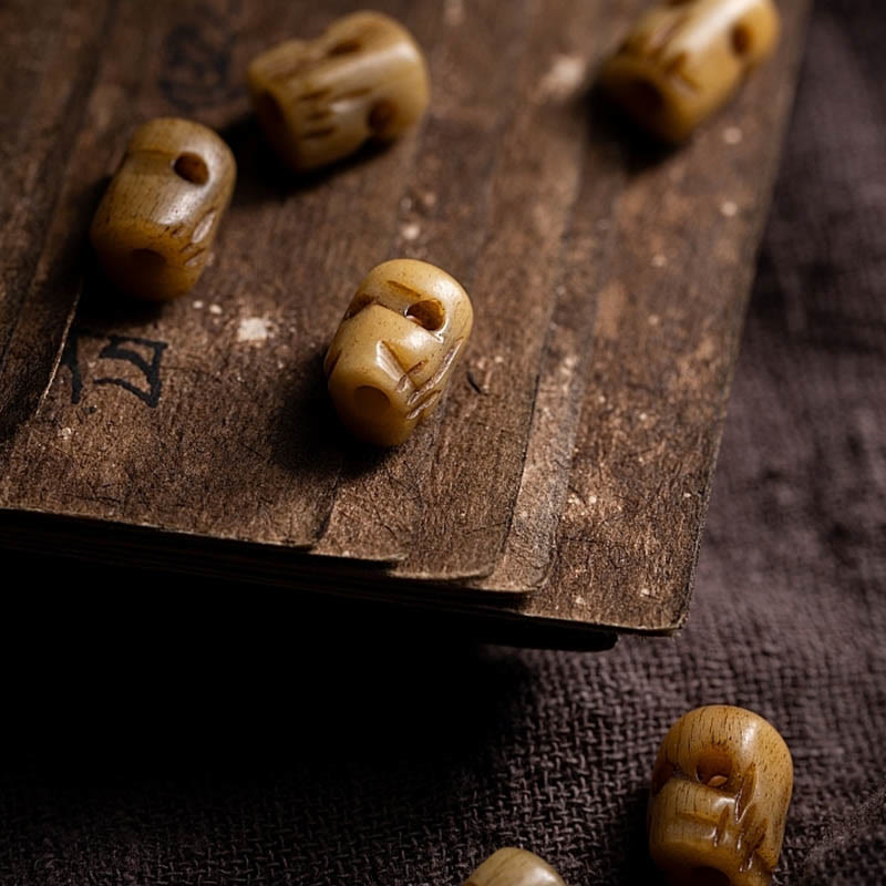 KarmaRipple's Tibetan Yak Bone The Lord Of The Corpse Forest Keep Away Evil Spirits Bracelet p11