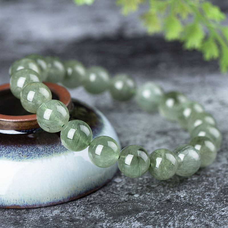 KarmaRipple's Authentic Green Gemstone Blessing Wealth Bracelet p8