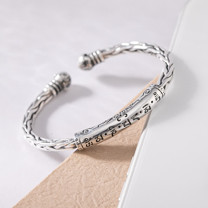 KarmaRipple's Viking Style Twisted Woven Pattern Bronze Balance Bracelet p15