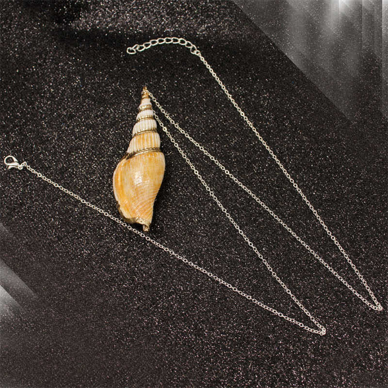 KarmaRipple's Authentic Shankha Conch Shell Seashell Fortunate Pendant Necklace p16