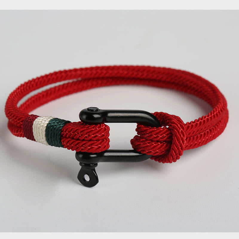 KarmaRipple's Simple Design Fortune Stainless Steel Buckle Bracelet p4