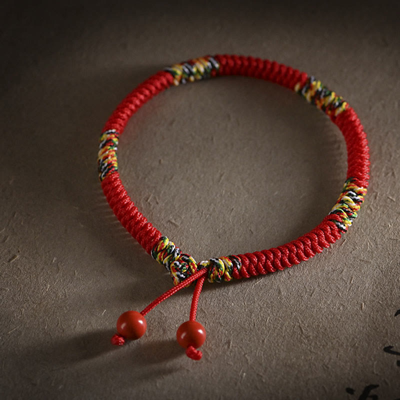 KarmaRipple's Five Colors King Kong Weave String Protection Fortune Bracelet p4