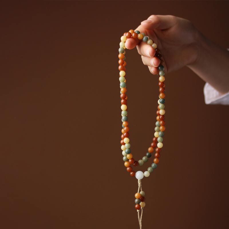 KarmaRipple's Bodhi Seed Mala Balance Wisdom Bracelet p4