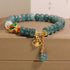 Jade White Agate Butterfly(Wrist Circumference: 14-17cm)