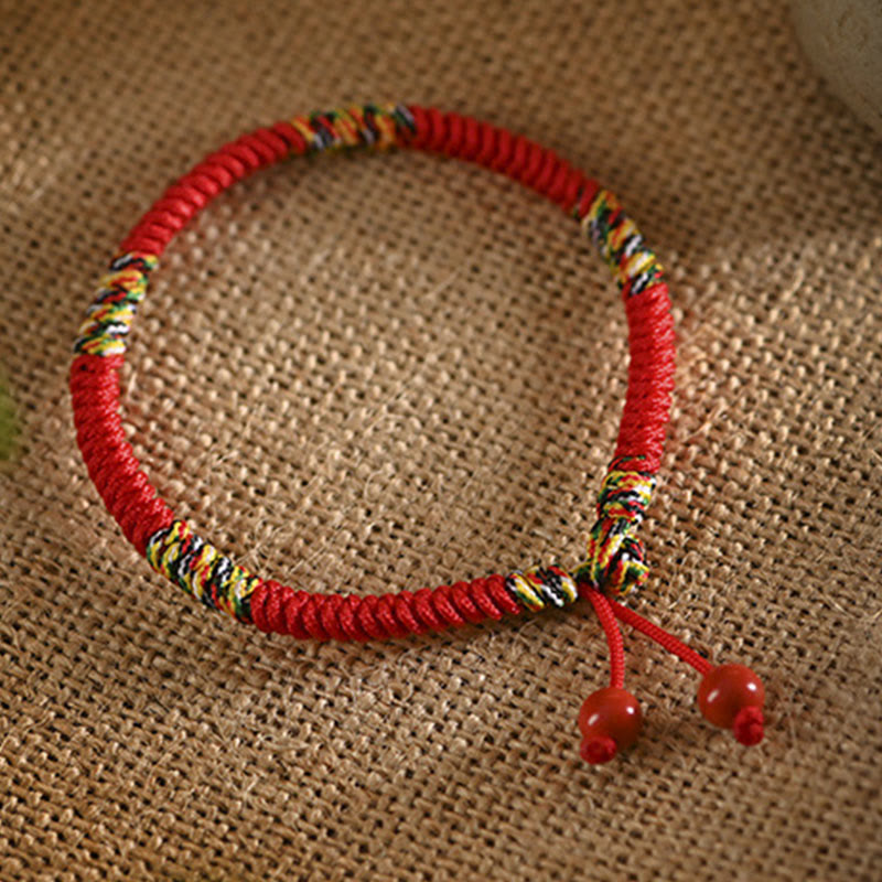 KarmaRipple's Five Colors King Kong Weave String Protection Fortune Bracelet p9