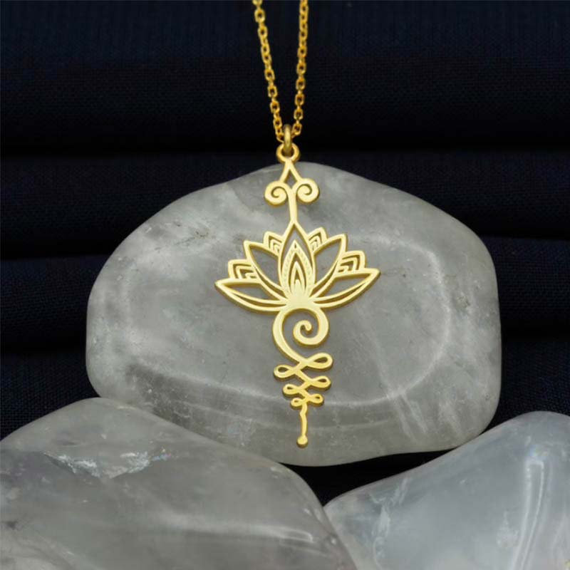 KarmaRipple's Lotus Fortune Wealth Pendant Necklace p11