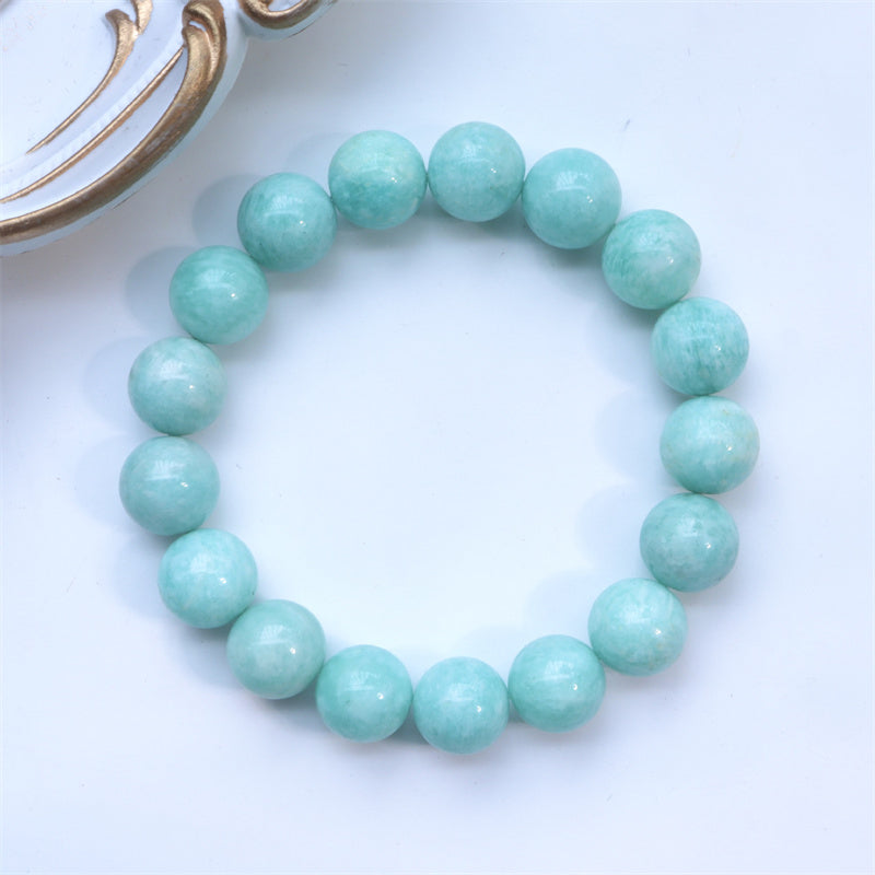 KarmaRipple's Authentic Amazonite Beadwork Balancing Confidence Bracelet p3
