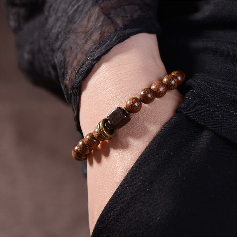 KarmaRipple's Phoebe Zhennan Wood Spirituality Bracelet p2