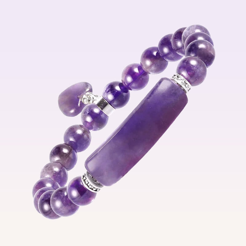 KarmaRipple's Authentic Quartz Love Heart Balancing Beadwork Bracelet p11