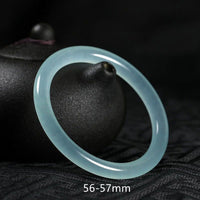KarmaRipple's Authentic Jade Balancing Blessing Bangle Bracelet