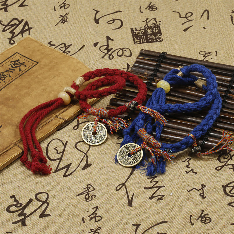 KarmaRipple's Mountain Ghosts Spend Money Ward Off Evil Spirits Handmade Bracelet p9