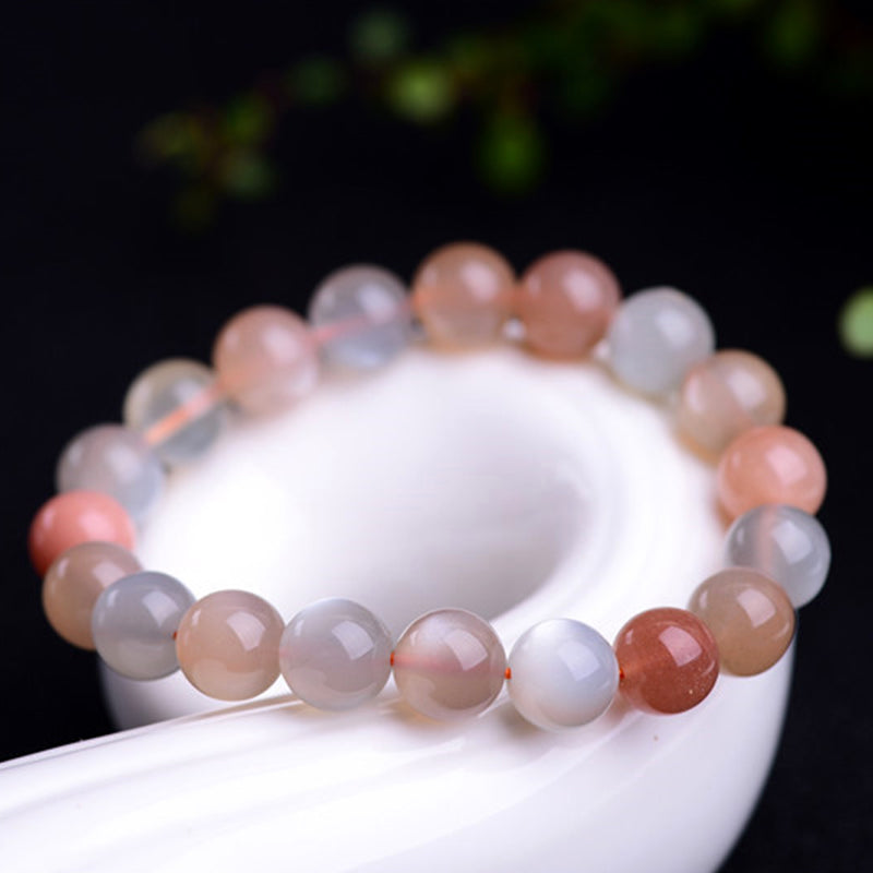 KarmaRipple's Authentic Moonstone Wealth Positive Bracelet p5