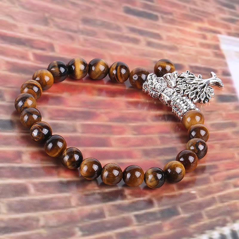 KarmaRipple's Authentic Gemstone Tree of Life Fortunate Talisman Stretch Bracelet p30